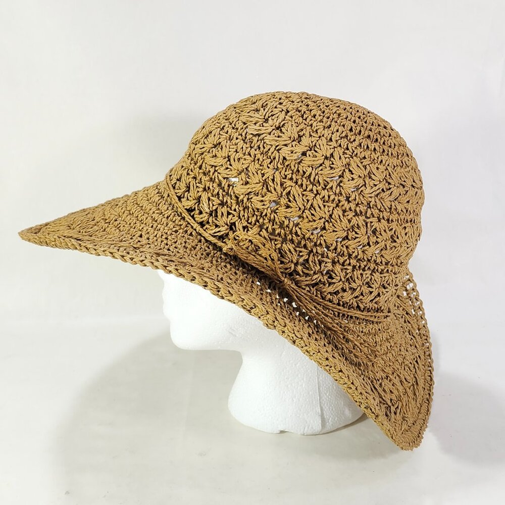 Scala Collection Wm Brown Paper Braid Nylon Woven… - image 6